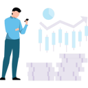 پیش‌نمایش فایل man-working-on-stock-market-8863637 از پک بانکداری و مالی
