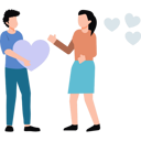 پیش‌نمایش فایل boy-giving-heart-to-girl-8859038 از پک عشق و دوستیابی