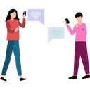 پیش‌نمایش فایل couple-chatting-on-mobile-8859037 از پک عشق و دوستیابی