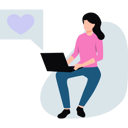 پیش‌نمایش فایل girl-online-dating-8859036 از پک عشق و دوستیابی