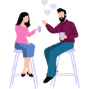 پیش‌نمایش فایل young-couple-drinking-juice-together-8859040 از پک عشق و دوستیابی