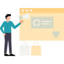 پیش‌نمایش فایل boy-doing-marketing-with-megaphone-8859056 از پک بازاریابی و تبلیغات