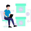 پیش‌نمایش فایل man-working-on-his-laptop-8859469 از پک ان‌اف‌تی و رمزارز