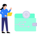 پیش‌نمایش فایل woman-working-on-crypto-technology-wallet-8859454 از پک ان‌اف‌تی و رمزارز