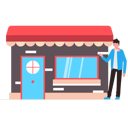 پیش‌نمایش فایل boy-is-standing-by-the-shop-8877078 از پک کسب و کار کوچک