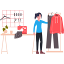 پیش‌نمایش فایل girl-has-a-tailoring-business-8877073 از پک کسب و کار کوچک