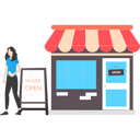 پیش‌نمایش فایل girl-is-running-a-small-business-8877070 از پک کسب و کار کوچک