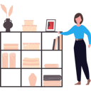 پیش‌نمایش فایل girl-is-running-a-small-business-8877072 از پک کسب و کار کوچک