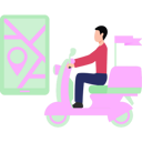 پیش‌نمایش فایل boy-is-delivering-parcel-on-motorbike-8877215 از پک سبک زندگی