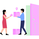 پیش‌نمایش فایل boy-is-delivering-the-parcel-to-the-house-8877165 از پک سبک زندگی