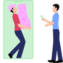پیش‌نمایش فایل boy-is-delivering-the-parcel-to-the-house-8877197 از پک سبک زندگی