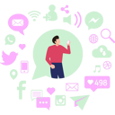 پیش‌نمایش فایل boy-is-using-social-media-8877194 از پک سبک زندگی