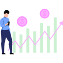 پیش‌نمایش فایل boy-watching-the-dollar-graph-grow-8877152 از پک سبک زندگی