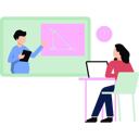پیش‌نمایش فایل girl-is-learning-online-8877206 از پک سبک زندگی