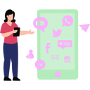 پیش‌نمایش فایل girl-is-using-social-media-8877190 از پک سبک زندگی