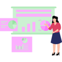 پیش‌نمایش فایل girl-is-working-on-chart-presentation-8877168 از پک سبک زندگی