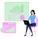 پیش‌نمایش فایل girl-is-working-on-her-laptop-8877169 از پک سبک زندگی