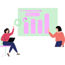 پیش‌نمایش فایل girls-are-working-on-the-graph-setting-8877188 از پک سبک زندگی