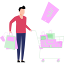 پیش‌نمایش فایل guy-is-shopping-on-70-percent-sale-8877202 از پک سبک زندگی