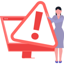 پیش‌نمایش فایل girl-has-warning-in-computer-system-8877099 از پک به‌روزرسانی سیستم