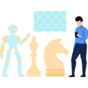 پیش‌نمایش فایل man-playing-chess-with-robot-8863543 از پک هوش مصنوعی و آینده‌پژوهی
