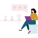 پیش‌نمایش فایل young-girl-sitting-on-chair-using-her-laptop-8863594 از پک آونتین