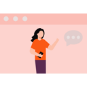 پیش‌نمایش فایل girl-chatting-on-web-page-8859557 از پک مردم و فناوری