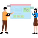 پیش‌نمایش فایل boy-and-girl-working-on-coding-8946449 از پک بانکداری