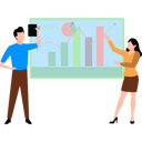 پیش‌نمایش فایل business-team-working-on-chart-analytics-8946419 از پک بانکداری