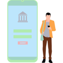 پیش‌نمایش فایل man-using-online-banking-on-mobile-8946447 از پک بانکداری