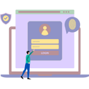پیش‌نمایش فایل account-protected-by-fingerprint-lock-8953234 از پک اسکن بارکد