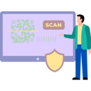 پیش‌نمایش فایل boy-scanning-qr-code-8953224 از پک اسکن بارکد