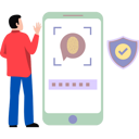 پیش‌نمایش فایل mobile-secured-with-fingerprint-lock-8953235 از پک اسکن بارکد