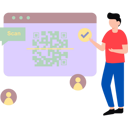 پیش‌نمایش فایل web-page-scanning-complete-8953210 از پک اسکن بارکد