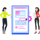 پیش‌نمایش فایل two-girls-working-on-graph-analysis-8939547 از پک طراحی اپلیکیشن