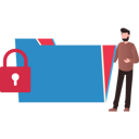 پیش‌نمایش فایل folder-lock-8987256 از پک امنیت داده