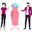 پیش‌نمایش فایل a-boy-and-a-girl-are-designing-clothes-8996679 از پک صنایع دستی و طراحی