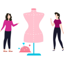 پیش‌نمایش فایل girls-are-designing-clothes-8996675 از پک صنایع دستی و طراحی