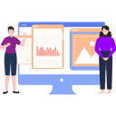 پیش‌نمایش فایل a-boy-and-a-girl-are-standing-next-to-a-monitor-8996625 از پک نویسندگی محتوا