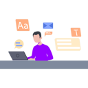 پیش‌نمایش فایل boy-writing-on-laptop-8996610 از پک نویسندگی محتوا