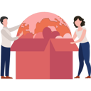 پیش‌نمایش فایل boy-and-girl-making-global-donations-8953315 از پک خیریه و کمک‌های مالی