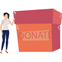 پیش‌نمایش فایل girl-collecting-donations-8953319 از پک خیریه و کمک‌های مالی