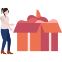 پیش‌نمایش فایل girl-looking-at-donation-box-8953313 از پک خیریه و کمک‌های مالی