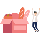 پیش‌نمایش فایل man-collecting-food-donations-8953336 از پک خیریه و کمک‌های مالی