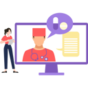 پیش‌نمایش فایل doctor-is-prescribing-medicine-online-9024607 از پک پزشک