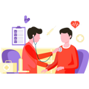 پیش‌نمایش فایل the-doctor-is-checking-up-on-the-patient-9024574 از پک پزشک