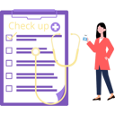 پیش‌نمایش فایل the-girl-is-looking-at-the-medical-checklist-9024600 از پک پزشک
