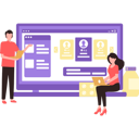 پیش‌نمایش فایل the-girl-is-using-a-laptop-9024619 از پک پزشک