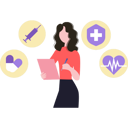 پیش‌نمایش فایل the-girl-is-writing-a-medical-report-9024573 از پک پزشک