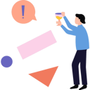 پیش‌نمایش فایل the-boy-is-holding-a-glass-9024504 از پک طراحی
